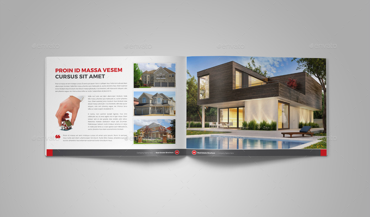 Real Estate Property Brochure Catalog v6, Print Templates GraphicRiver